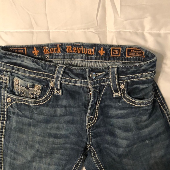 Rock Revival slim boot size 26 inseam 33 - Picture 2 of 4